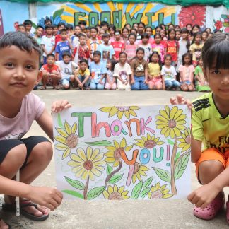 Children at Learn To Shine Cambodia